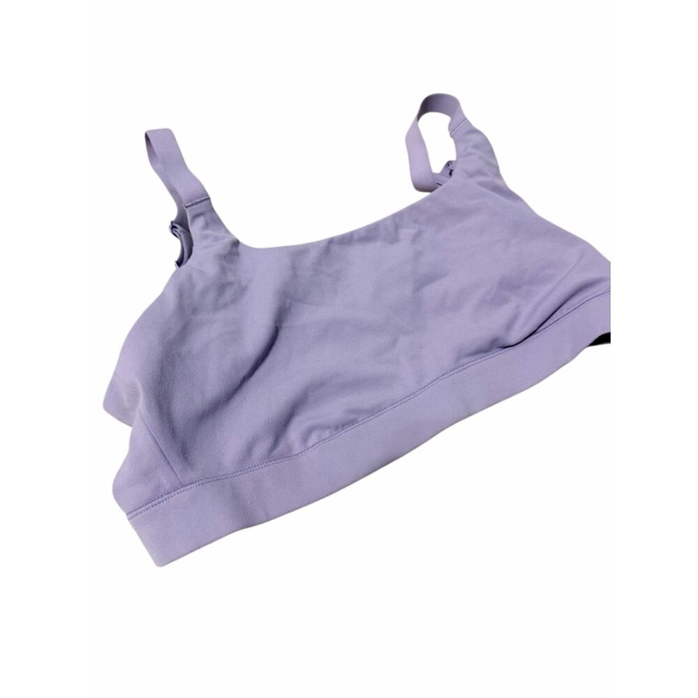 DELIMIRA Women's Strapless Bra Unlined Underwire Minimizer Plus Medium Purple